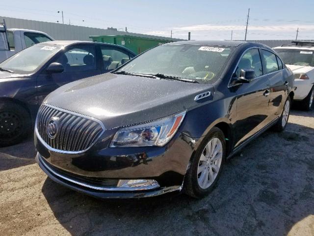 1G4GB5GR8FF211054 - 2015 BUICK LACROSSE BLACK photo 2