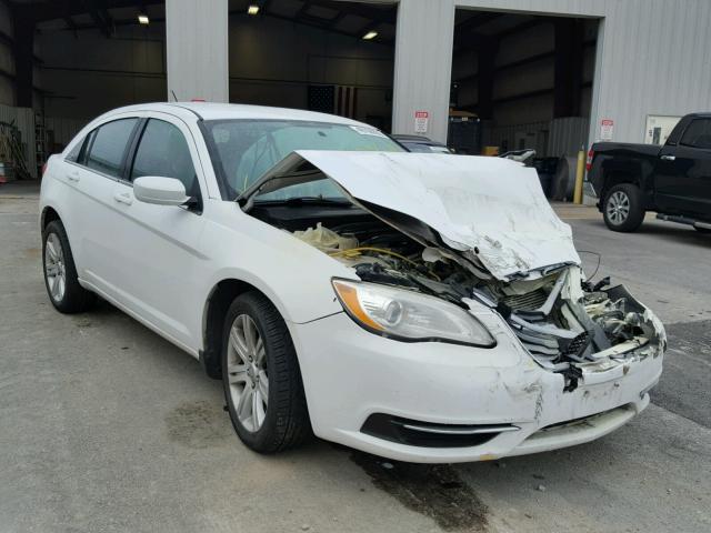 1C3CCBBB5CN131676 - 2012 CHRYSLER 200 TOURIN WHITE photo 1