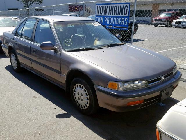 JHMCB7555PC008106 - 1993 HONDA ACCORD LX GRAY photo 1