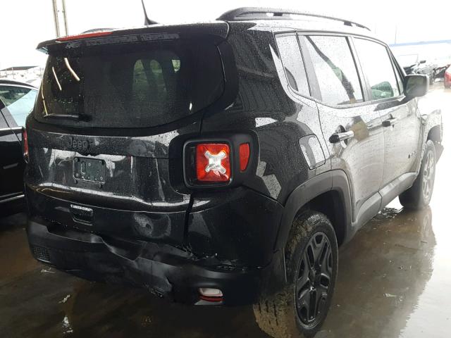 ZACCJBAB4JPH59378 - 2018 JEEP RENEGADE S 黑色 照片 4