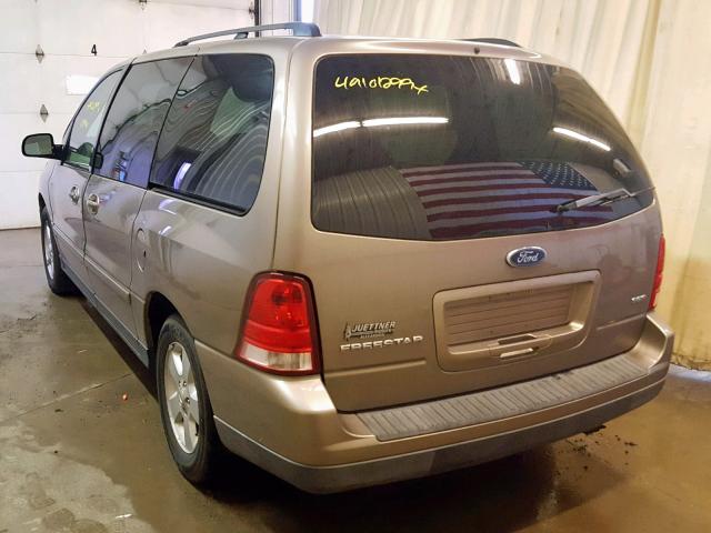 2FMZA57685BA85599 - 2005 FORD FREESTAR S TAN photo 3