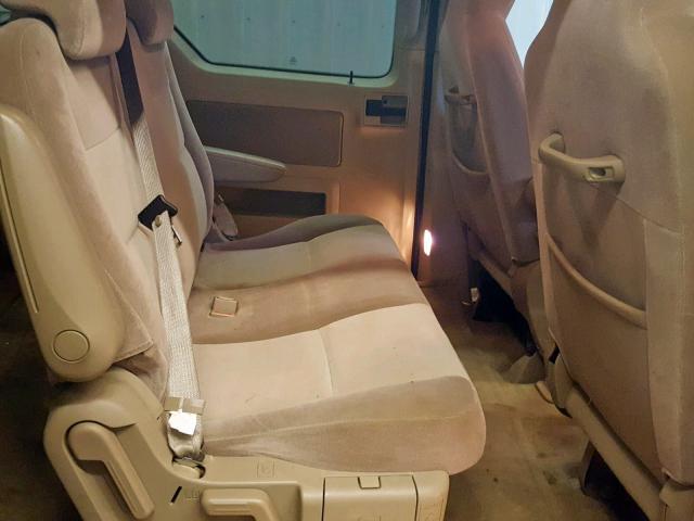 2FMZA57685BA85599 - 2005 FORD FREESTAR S TAN photo 6