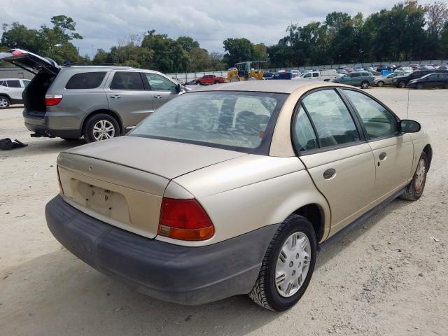 1G8ZH5288XZ308162 - 1999 SATURN SL1 GOLD photo 4