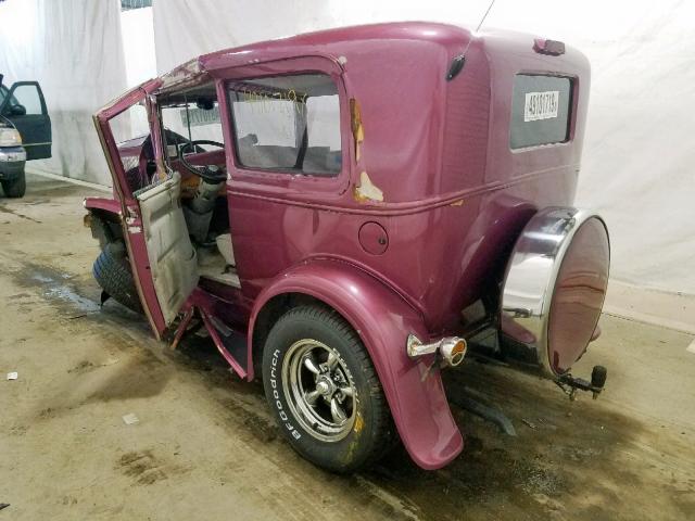 A3616154 - 1930 FORD A PURPLE photo 3