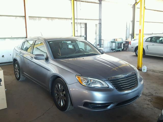 1C3CCBBB1DN763835 - 2013 CHRYSLER 200 TOURIN SILVER photo 1