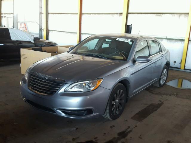 1C3CCBBB1DN763835 - 2013 CHRYSLER 200 TOURIN SILVER photo 2