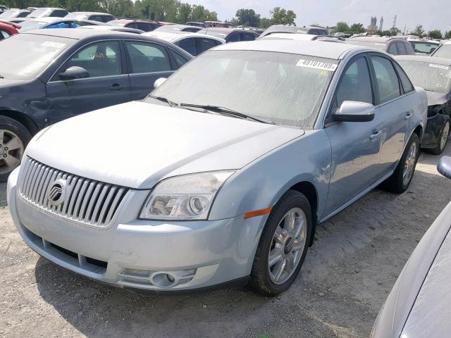 1MEHM43W49G617015 - 2009 MERCURY SABLE PREM BLUE photo 2