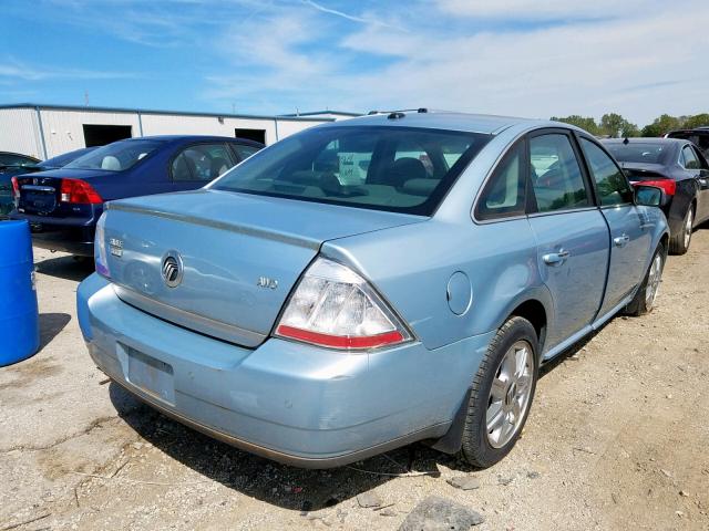 1MEHM43W49G617015 - 2009 MERCURY SABLE PREM BLUE photo 4