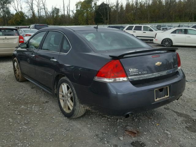 2G1WC5EM8B1100938 - 2011 CHEVROLET IMPALA LTZ GRAY photo 3