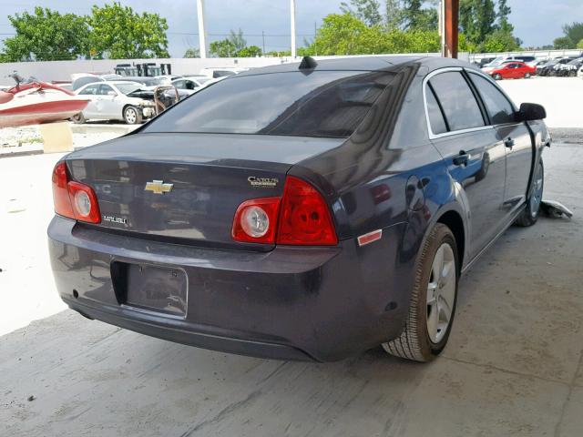 1G1ZA5EU3CF360788 - 2012 CHEVROLET MALIBU LS CHARCOAL photo 4