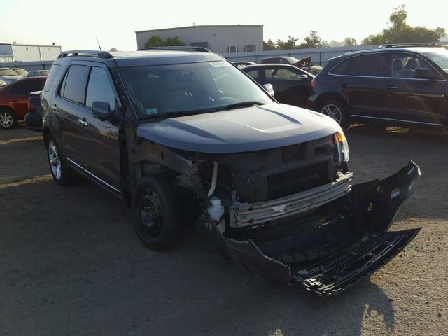 1FMHK8F8XBGA36938 - 2011 FORD EXPLORER L GRAY photo 1