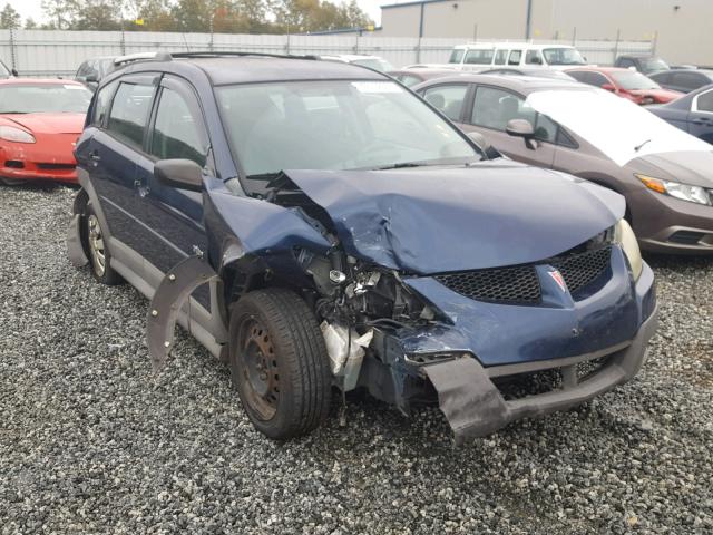 5Y2SL62864Z448606 - 2004 PONTIAC VIBE BLUE photo 1