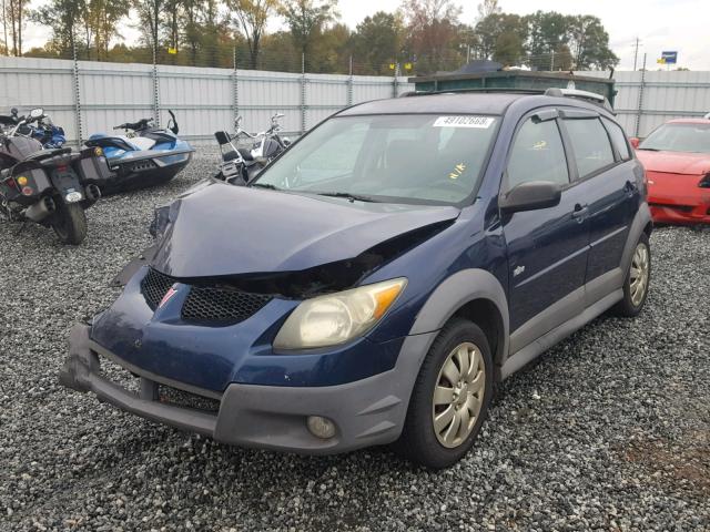 5Y2SL62864Z448606 - 2004 PONTIAC VIBE BLUE photo 2