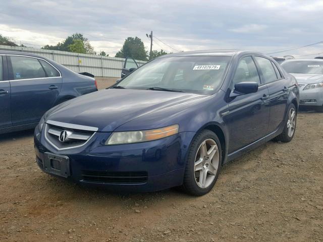 19UUA662X6A071690 - 2006 ACURA 3.2TL BLUE photo 2