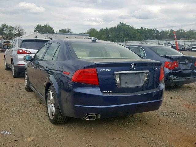 19UUA662X6A071690 - 2006 ACURA 3.2TL BLUE photo 3