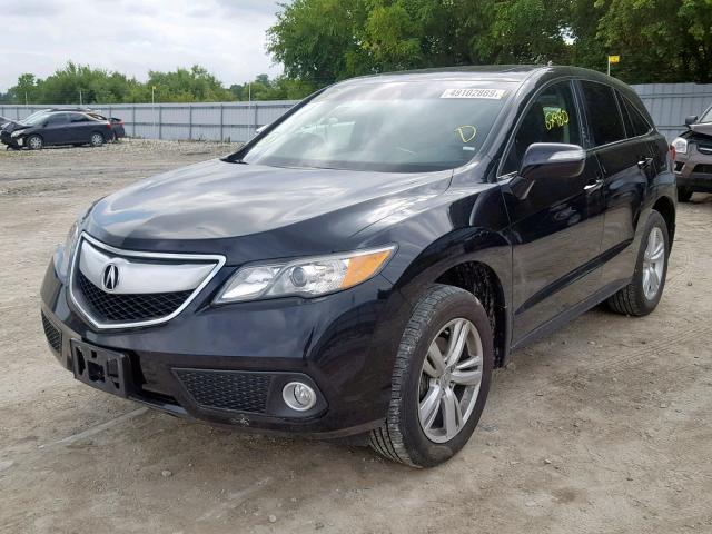 5J8TB4H3XDL806110 - 2013 ACURA RDX BLACK photo 2