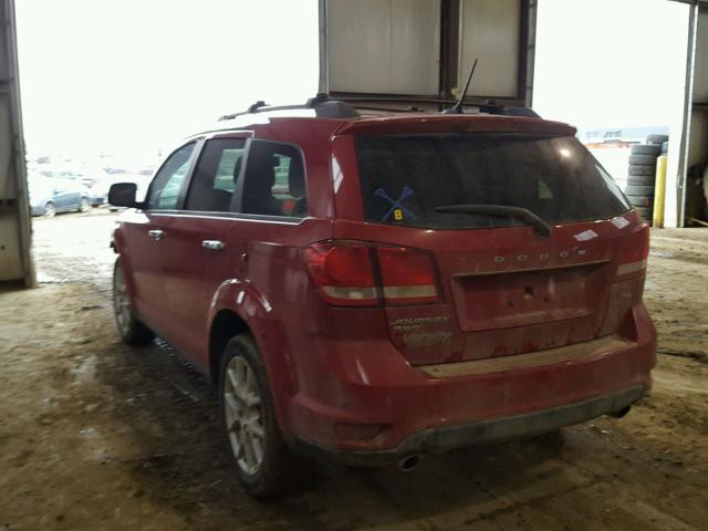 3C4PDDFGXGT134462 - 2016 DODGE JOURNEY R/ RED photo 3