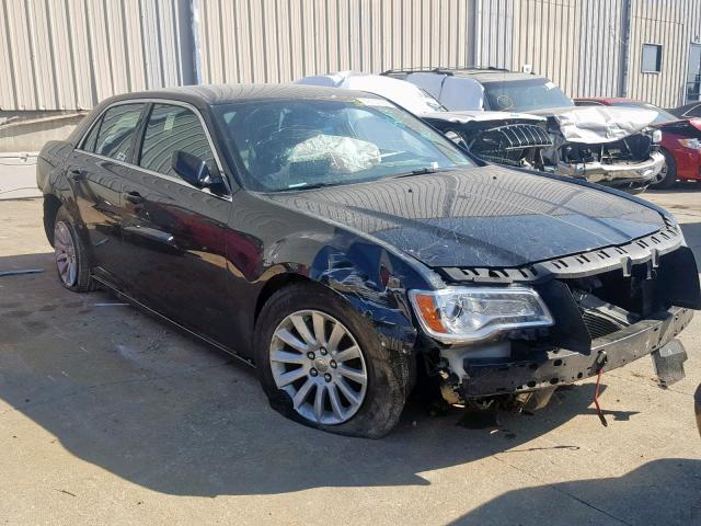 2C3CCAAG6EH378658 - 2014 CHRYSLER 300 BLACK photo 1