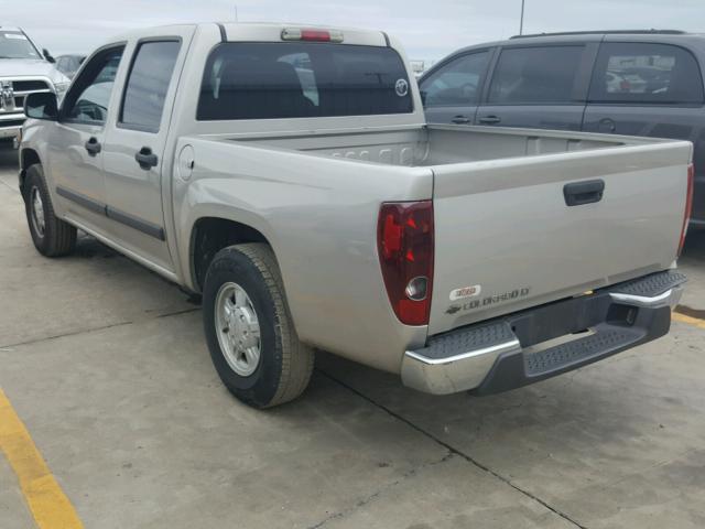 1GCCS139688150795 - 2008 CHEVROLET COLORADO BROWN photo 3