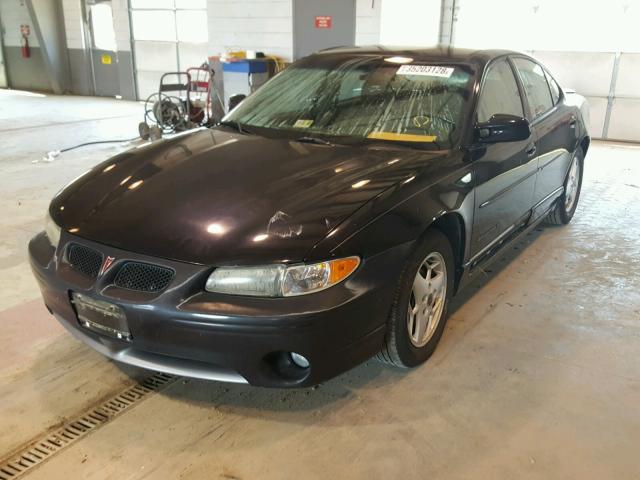 1G2WP52K41F117813 - 2001 PONTIAC GRAND PRIX BLACK photo 2