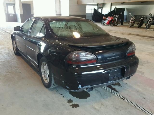 1G2WP52K41F117813 - 2001 PONTIAC GRAND PRIX BLACK photo 3