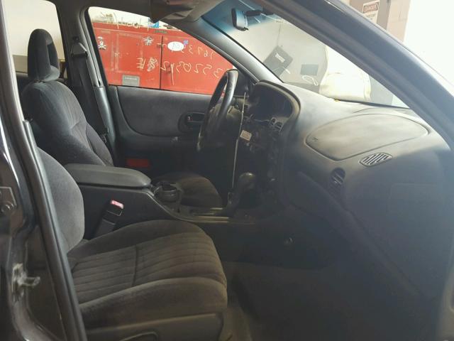 1G2WP52K41F117813 - 2001 PONTIAC GRAND PRIX BLACK photo 5