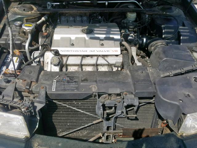 1G6EL12Y2TU618393 - 1996 CADILLAC ELDORADO GREEN photo 7