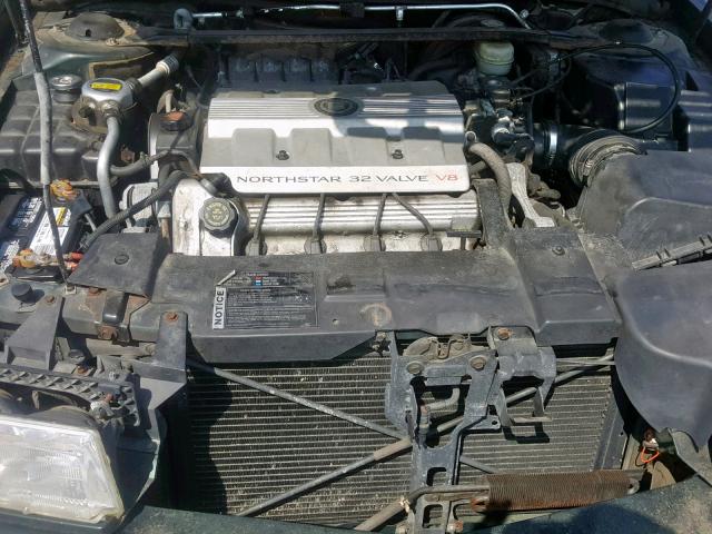 1G6EL12Y2TU618393 - 1996 CADILLAC ELDORADO GREEN photo 9