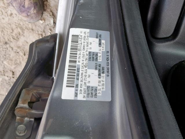 JM1DE1KY7E0181889 - 2014 MAZDA MAZDA2 SPO 银色 照片 10