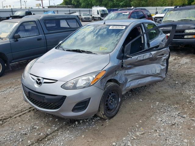 JM1DE1KY7E0181889 - 2014 MAZDA MAZDA2 SPO 银色 照片 2