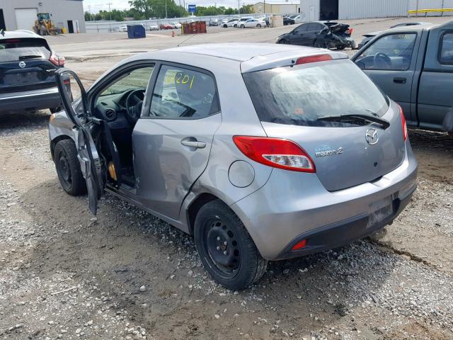 JM1DE1KY7E0181889 - 2014 MAZDA MAZDA2 SPO 银色 照片 3