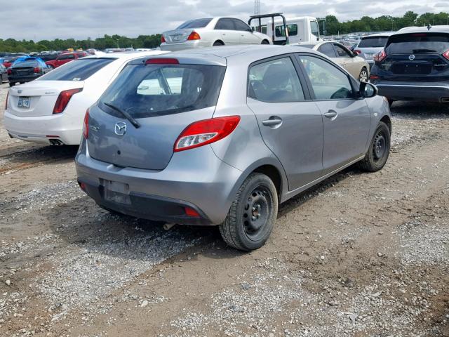 JM1DE1KY7E0181889 - 2014 MAZDA MAZDA2 SPO 银色 照片 4