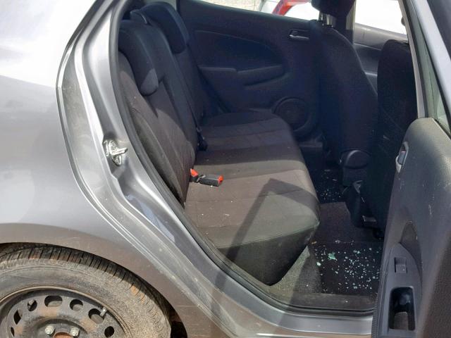 JM1DE1KY7E0181889 - 2014 MAZDA MAZDA2 SPO 银色 照片 6