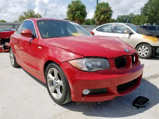 WBAUP7C50AVK76967 - 2010 BMW 128 I RED photo 1