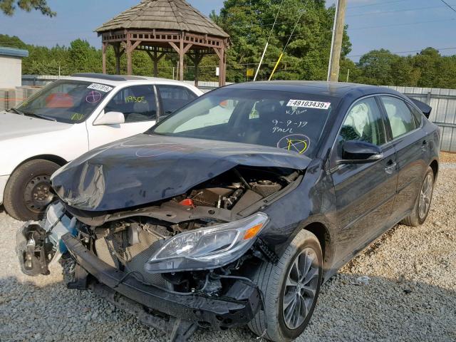 4T1BK1EB8GU213408 - 2016 TOYOTA AVALON XLE BLACK photo 2