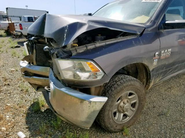 3C63R3GL3GG128511 - 2016 RAM 3500 ST GRAY photo 9