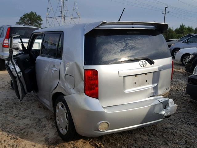 JTLKE50E681004793 - 2008 TOYOTA SCION XB Gümüş foto 3