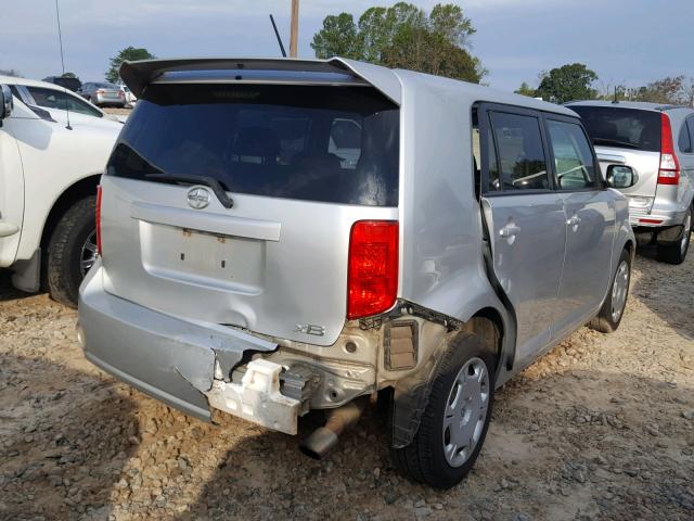 JTLKE50E681004793 - 2008 TOYOTA SCION XB Gümüş foto 4