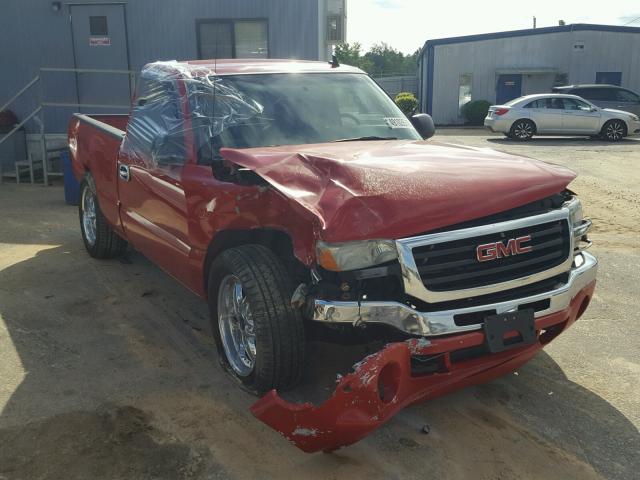 3GTEC14Z96G221077 - 2006 GMC NEW SIERRA RED photo 1