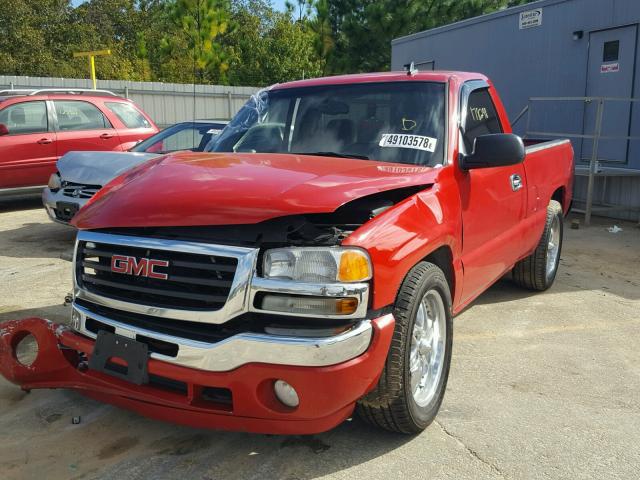 3GTEC14Z96G221077 - 2006 GMC NEW SIERRA RED photo 2