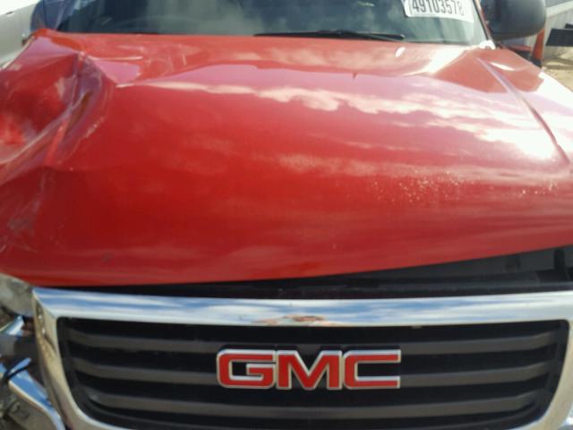 3GTEC14Z96G221077 - 2006 GMC NEW SIERRA RED photo 7