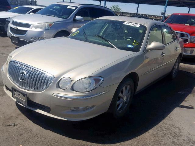 2G4WC582881250070 - 2008 BUICK LACROSSE C BEIGE photo 2