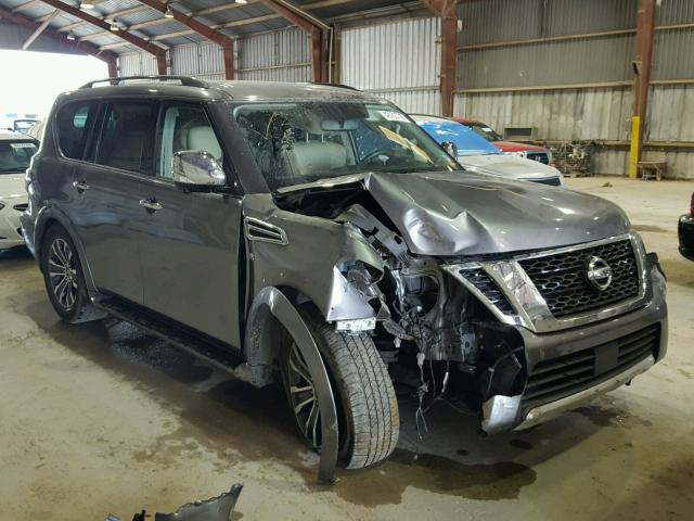 JN8AY2ND5J9051967 - 2018 NISSAN ARMADA SV GRAY photo 1