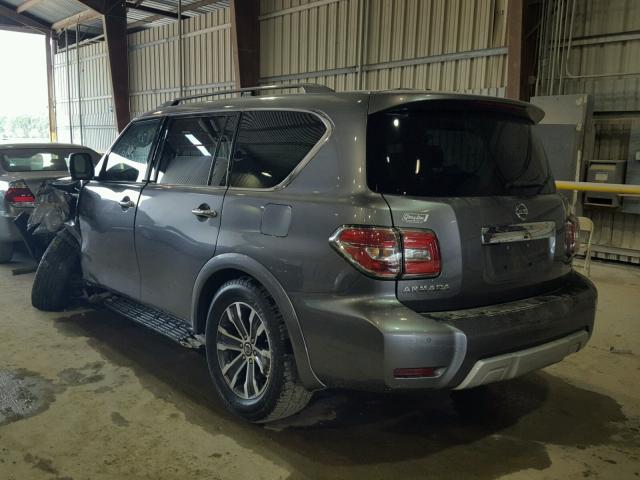 JN8AY2ND5J9051967 - 2018 NISSAN ARMADA SV GRAY photo 3