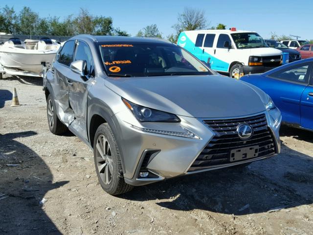 JTJBARBZ2J2172328 - 2018 LEXUS NX 200T GRAY photo 1