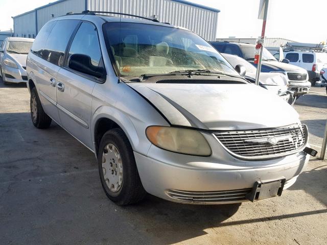 2C4GP44341R335338 - 2001 CHRYSLER TOWN & COU SILVER photo 1