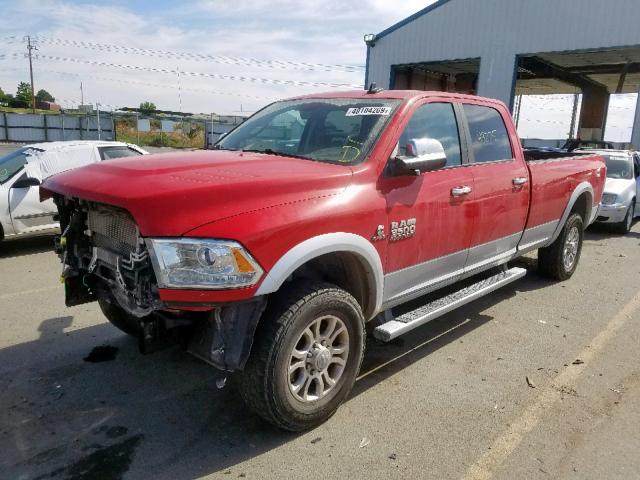 3C63R3JL3GG122653 - 2016 RAM 3500 LARAM RED photo 2