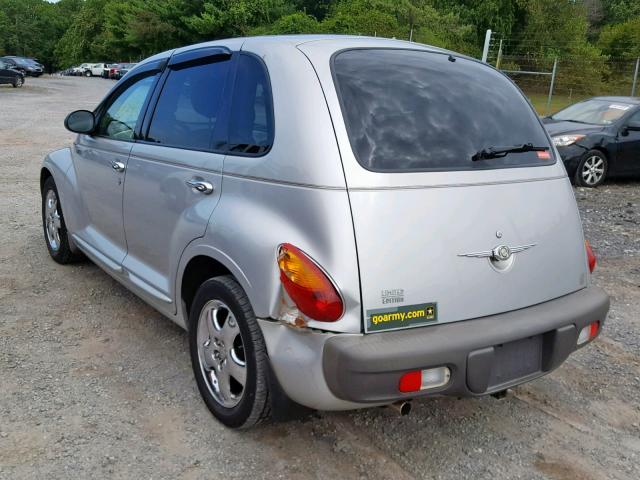 3C8FY4BB31T526120 - 2001 CHRYSLER PT CRUISER SILVER photo 3