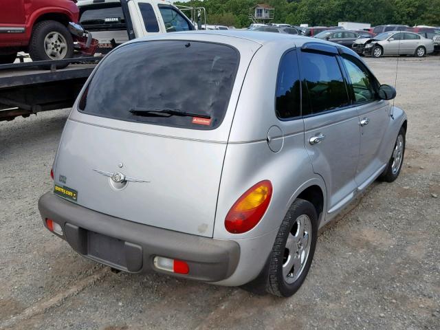 3C8FY4BB31T526120 - 2001 CHRYSLER PT CRUISER SILVER photo 4