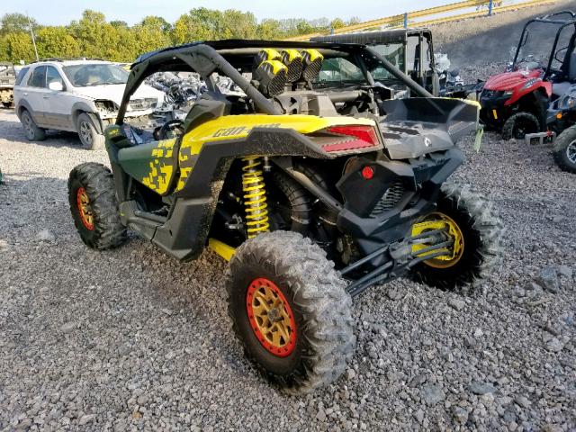 3JBVRAY2XKK000416 - 2019 CAN-AM MAVERICK X YELLOW photo 3